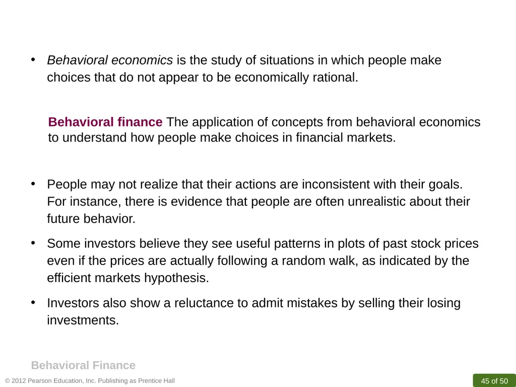 R. GLENN HUBBARD ANTHONY PATRICK O’BRIEN Money, - slide 45 of 50