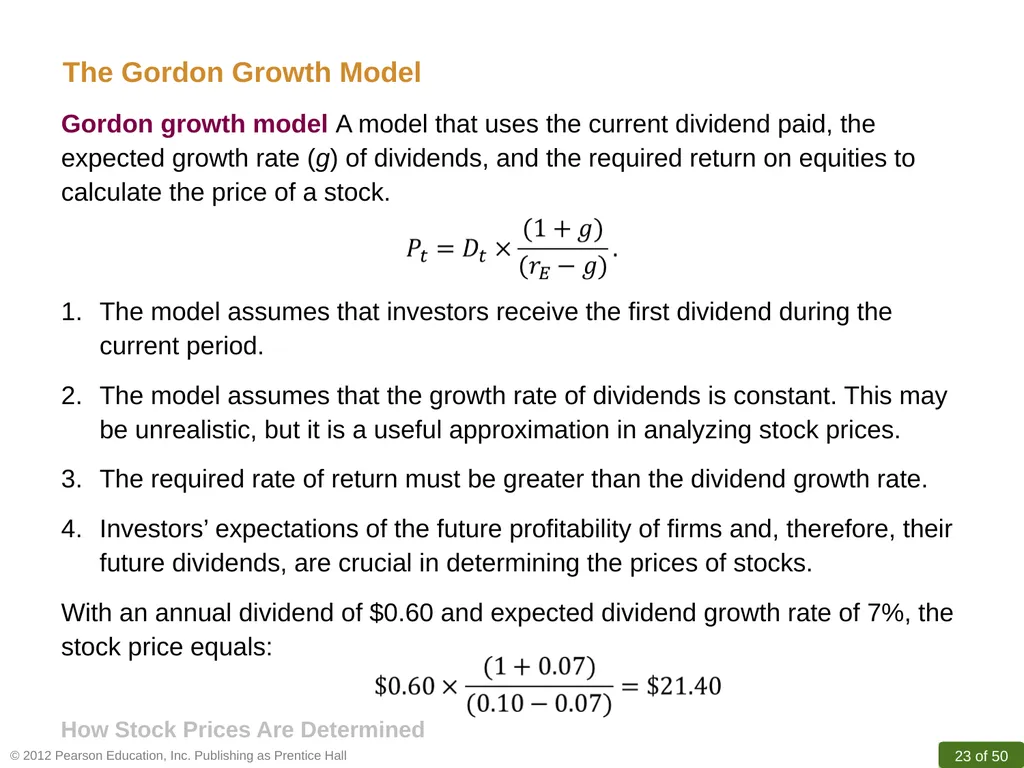 R. GLENN HUBBARD ANTHONY PATRICK O’BRIEN Money, - slide 23 of 50