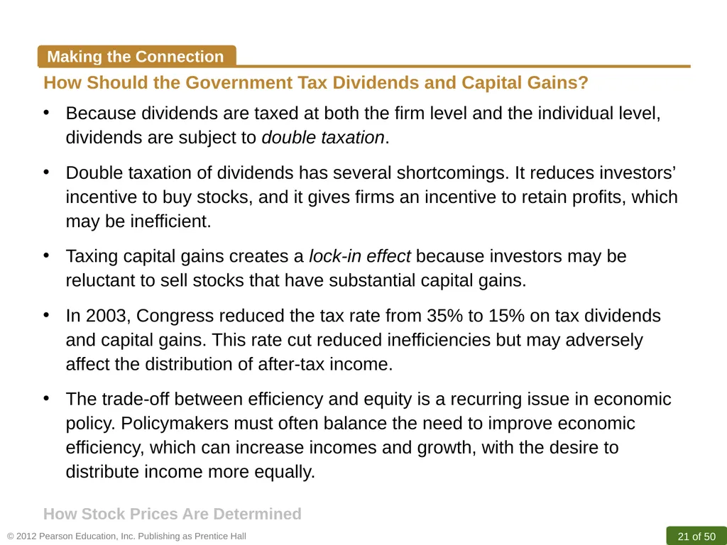 R. GLENN HUBBARD ANTHONY PATRICK O’BRIEN Money, - slide 21 of 50