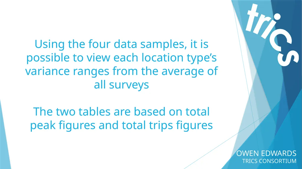 OWEN EDWARDS TRICS CONSORTIUM LOCATION TYPE TRIP - slide 33 of 43