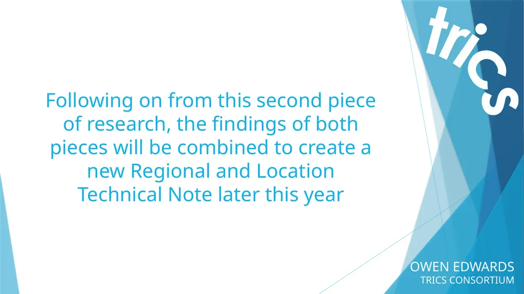 OWEN EDWARDS TRICS CONSORTIUM LOCATION TYPE TRIP - slide 43 of 43