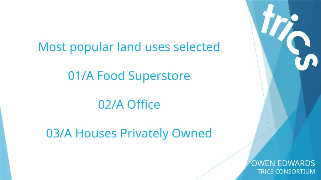 OWEN EDWARDS TRICS CONSORTIUM LOCATION TYPE TRIP - slide 9 of 43