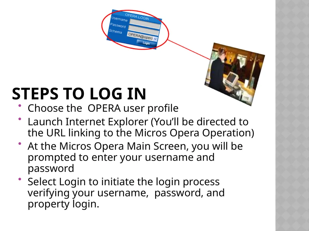CHAPTER 1 GETTING TO KNOW MICROS OPERA Chapter 1: - slide 5 of 17