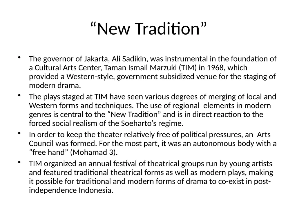 Modern Indonesian Drama Beyond Bali Good News! - slide 11 of 22