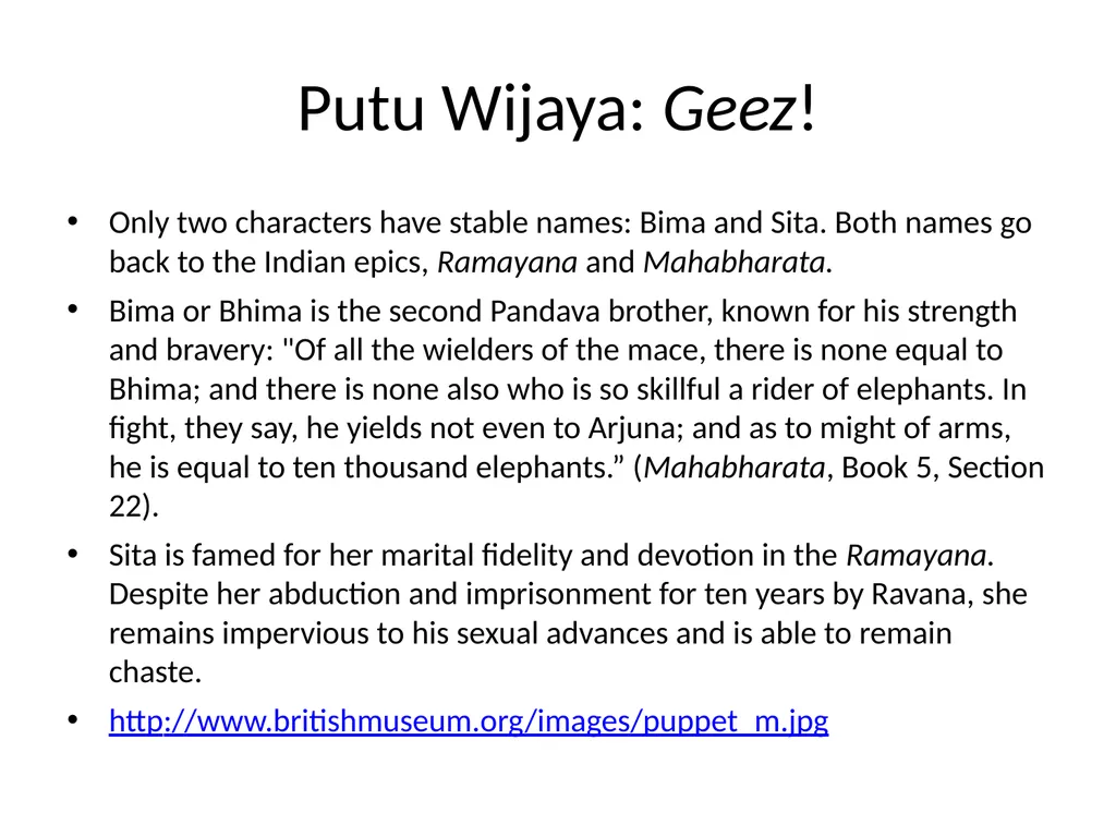 Modern Indonesian Drama Beyond Bali Good News! - slide 16 of 22