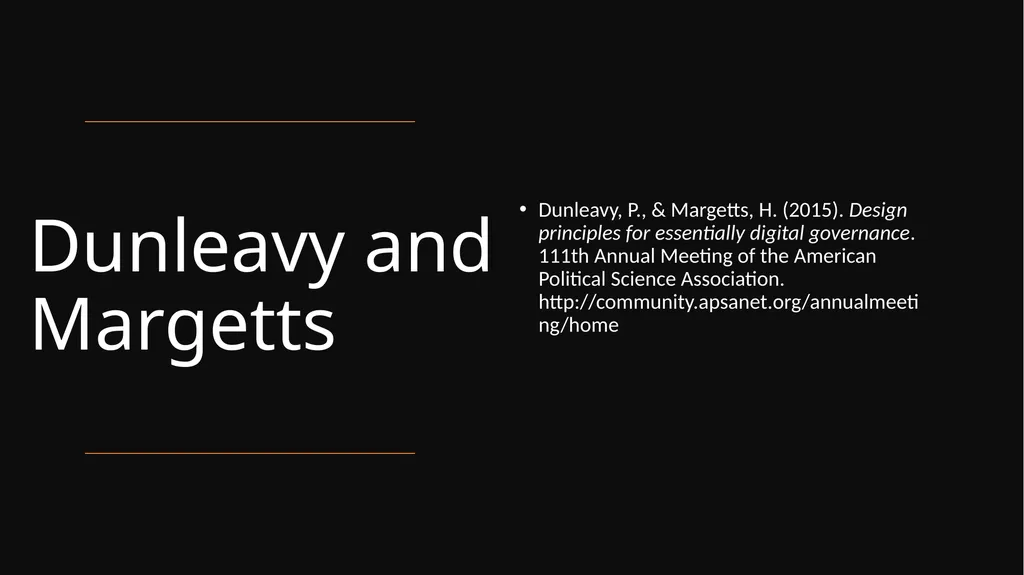 Digital Governance and Public Policy Turning a - slide 24 of 24