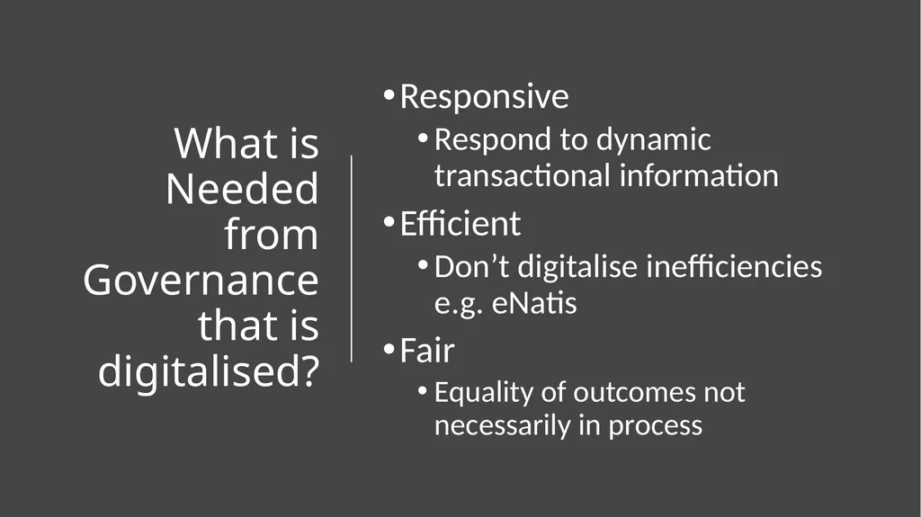 Digital Governance and Public Policy Turning a - slide 8 of 24
