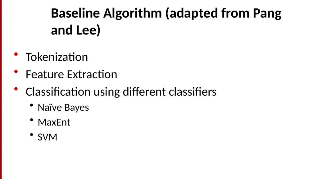 Sentiment Analysis What is Sentiment Analysis? - slide 20 of 34