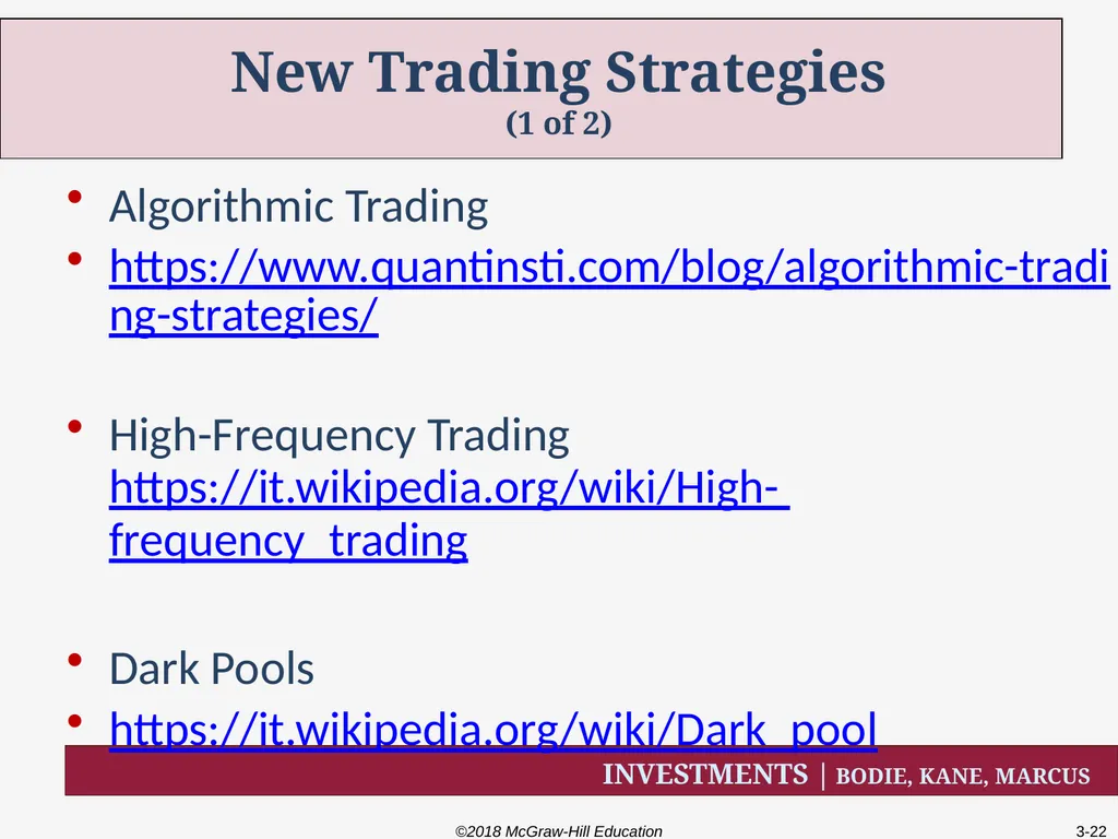 Chapter Three How Securities are Traded How firms - slide 22 of 40