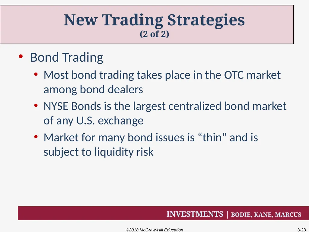 Chapter Three How Securities are Traded How firms - slide 23 of 40