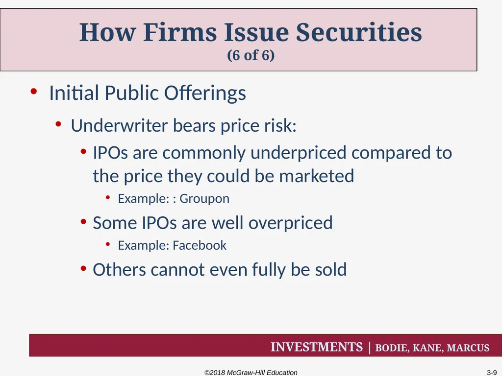 Chapter Three How Securities are Traded How firms - slide 9 of 40
