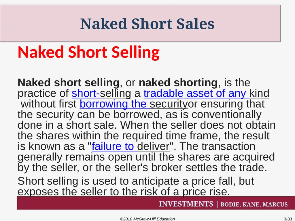 Chapter Three How Securities are Traded How firms - slide 33 of 40