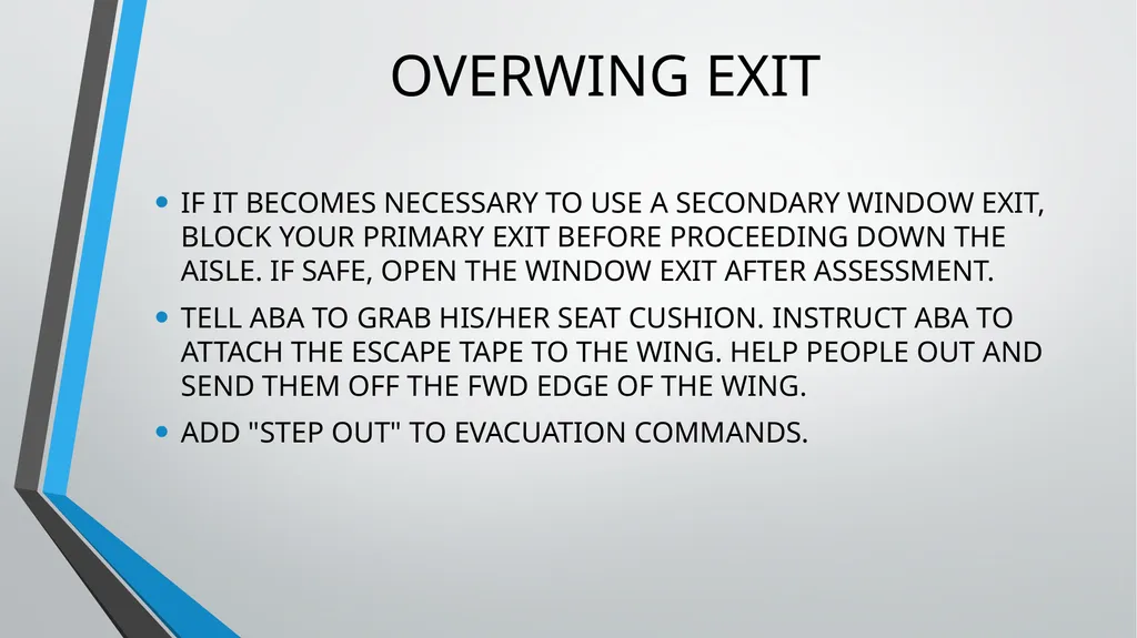 CABIN CREW TRAINING LESSON 7 AND 8 TUTOR: ANDREA - slide 33 of 35