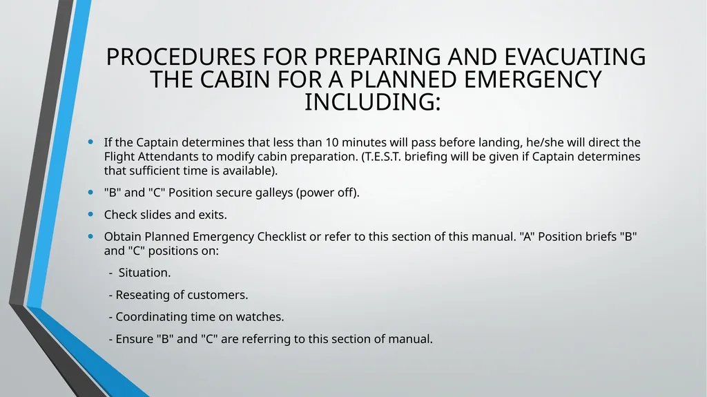 CABIN CREW TRAINING LESSON 7 AND 8 TUTOR: ANDREA - slide 12 of 35