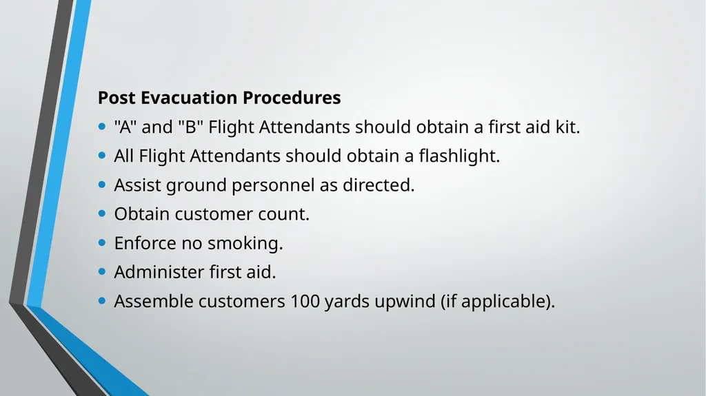 CABIN CREW TRAINING LESSON 7 AND 8 TUTOR: ANDREA - slide 32 of 35