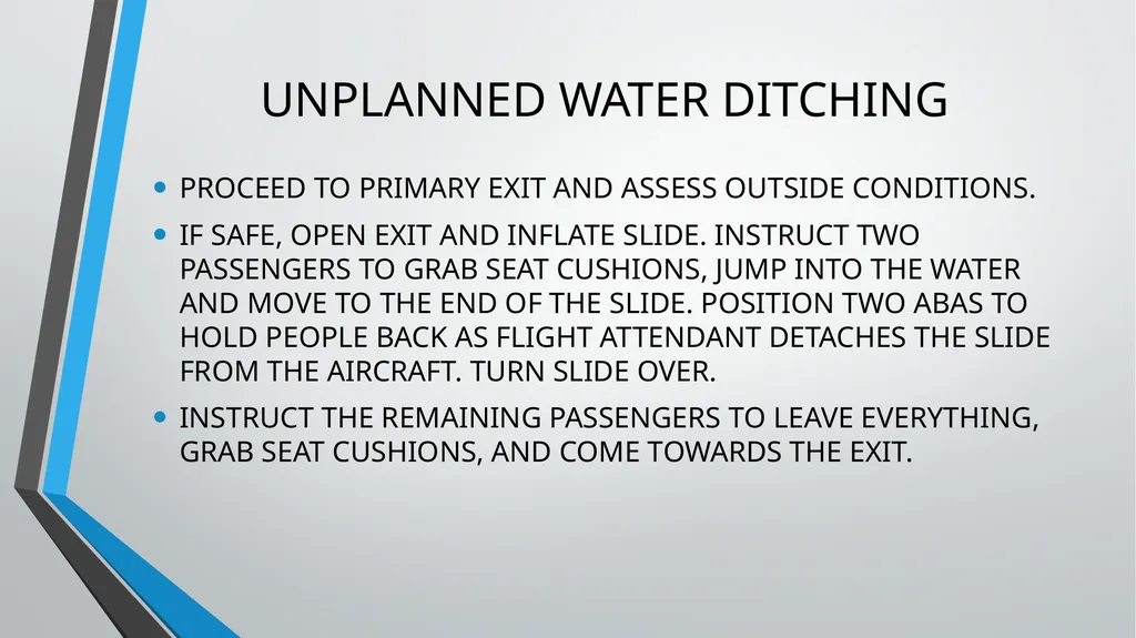 CABIN CREW TRAINING LESSON 7 AND 8 TUTOR: ANDREA - slide 30 of 35