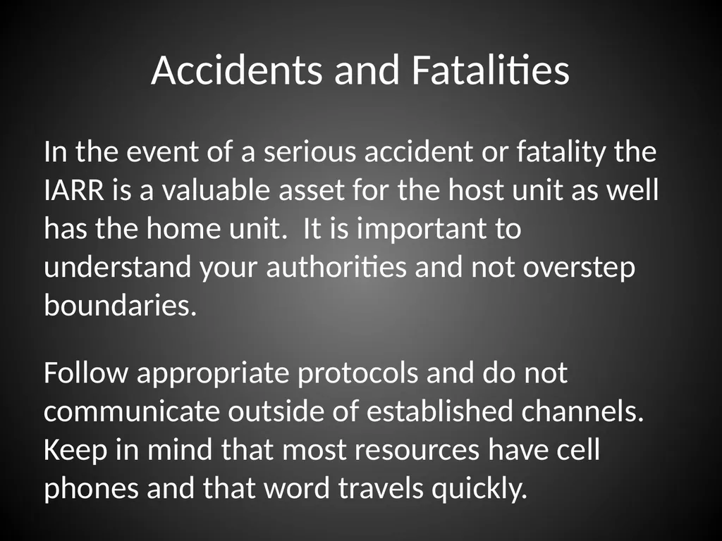 Interagency Resource Representative (IARR) - slide 45 of 84