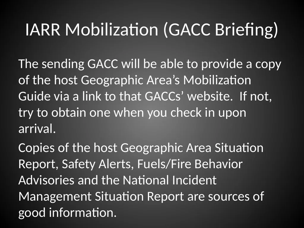 Interagency Resource Representative (IARR) - slide 16 of 84