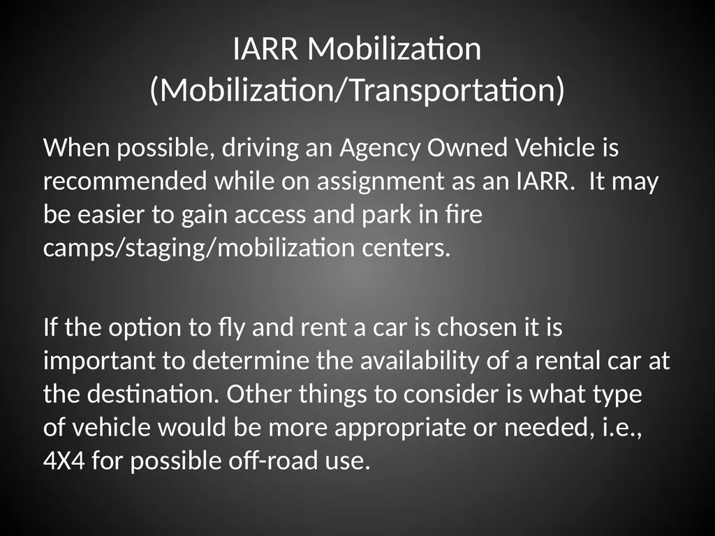 Interagency Resource Representative (IARR) - slide 13 of 84