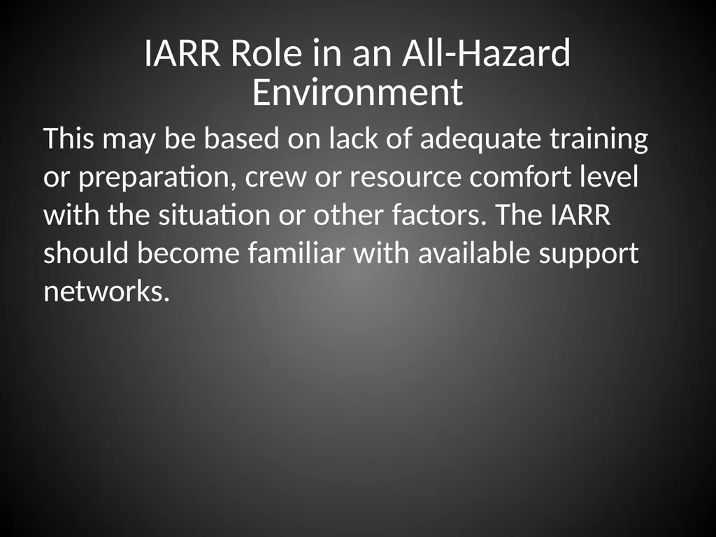 Interagency Resource Representative (IARR) - slide 66 of 84