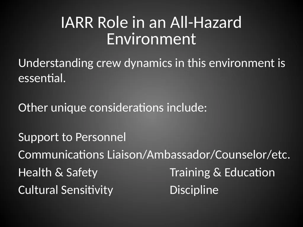 Interagency Resource Representative (IARR) - slide 67 of 84