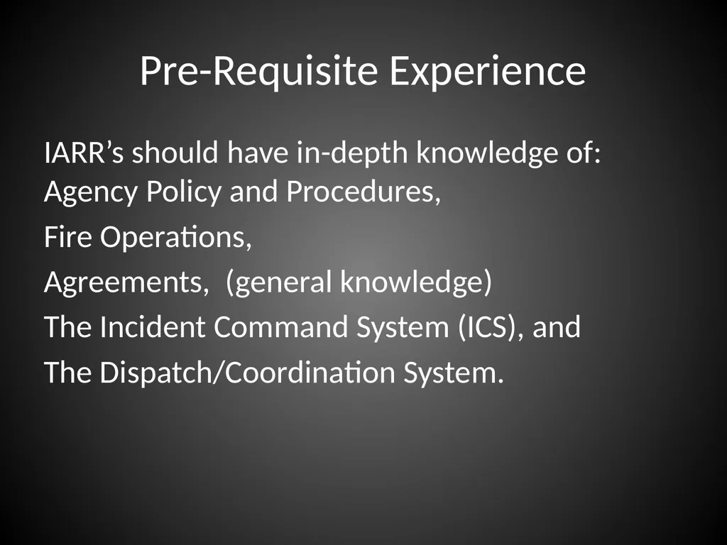 Interagency Resource Representative (IARR) - slide 8 of 84