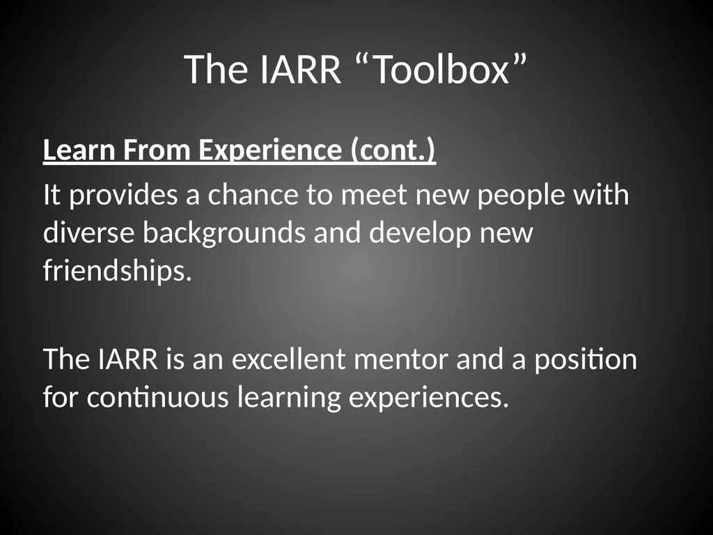 Interagency Resource Representative (IARR) - slide 83 of 84