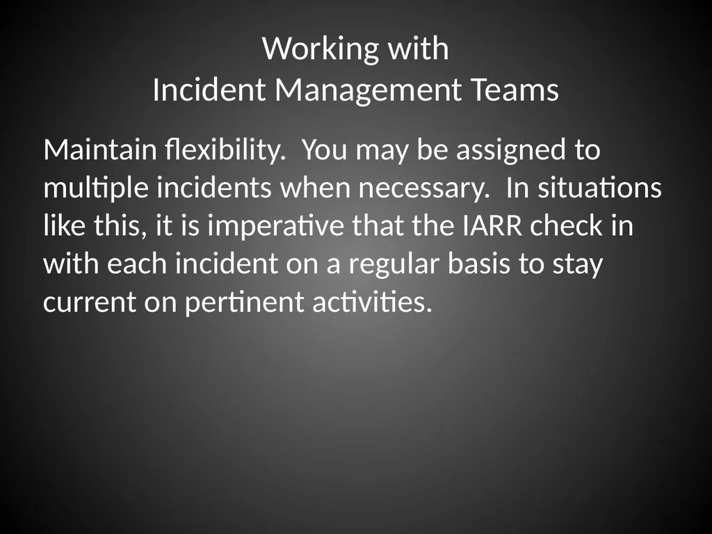 Interagency Resource Representative (IARR) - slide 25 of 84