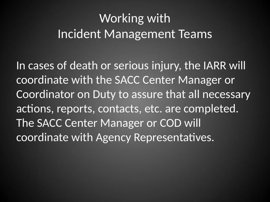 Interagency Resource Representative (IARR) - slide 26 of 84