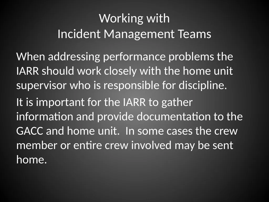 Interagency Resource Representative (IARR) - slide 28 of 84