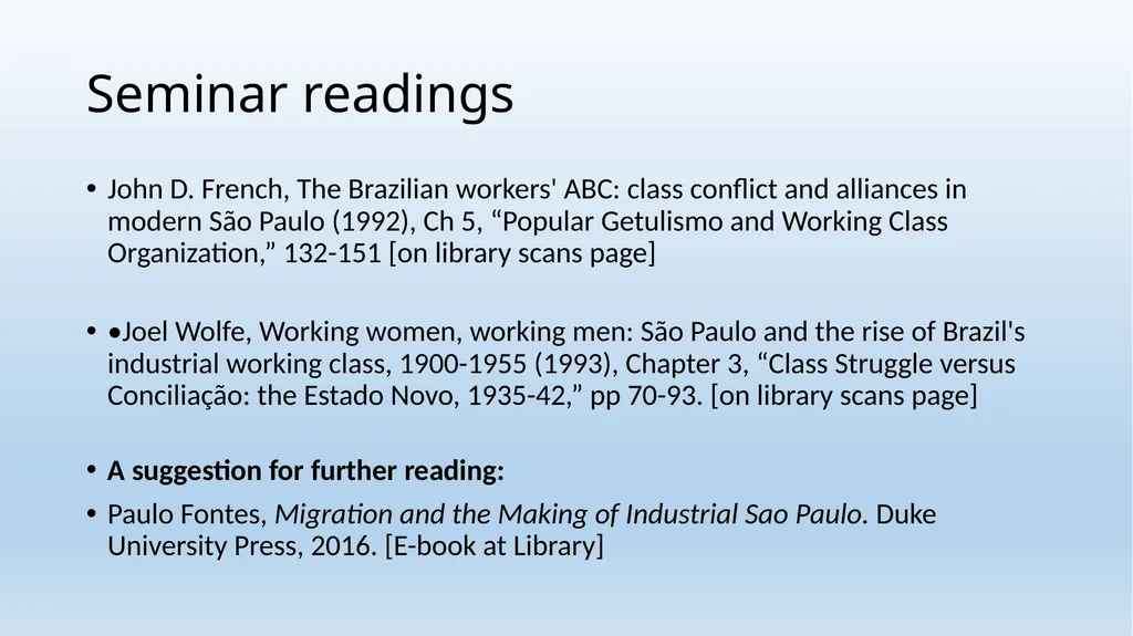 Week 7 A Democratic Interlude: “Populism,” - slide 24 of 24