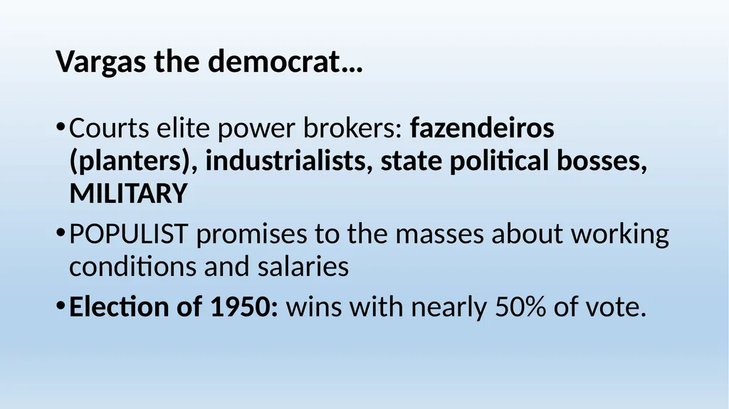 Week 7 A Democratic Interlude: “Populism,” - slide 14 of 24