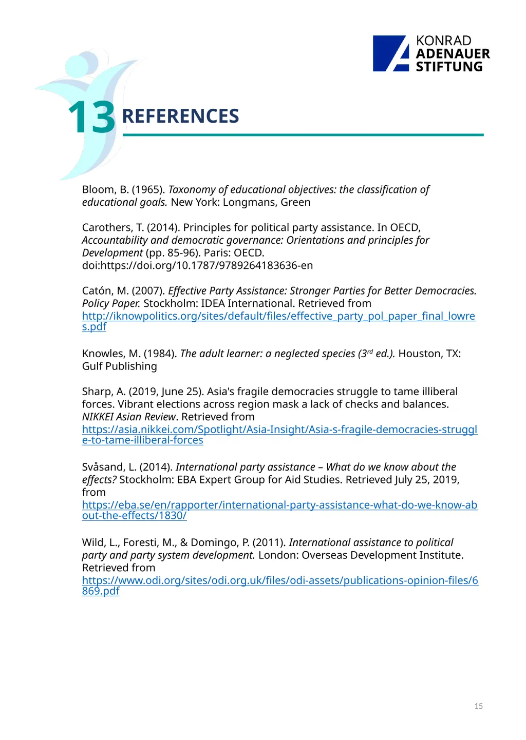 T ABLE OF CONTENTS 1 Programme - slide 15 of 16