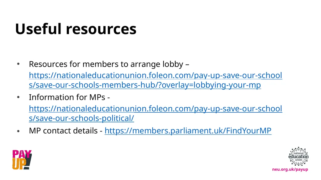 How to lobby politicians effectively March 2023 We - slide 11 of 11