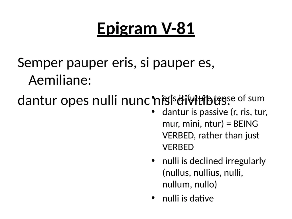 Martial the number and gender of a relative - slide 7 of 9