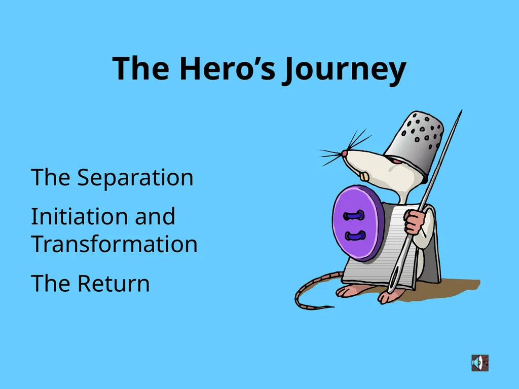 The Hero’s Journey The Separation Initiation and - slide 1 of 19