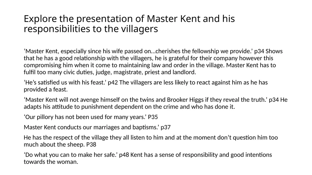Harvest by Jim Crace ENGLISH LITERATURE B PAPER 2: - slide 24 of 28