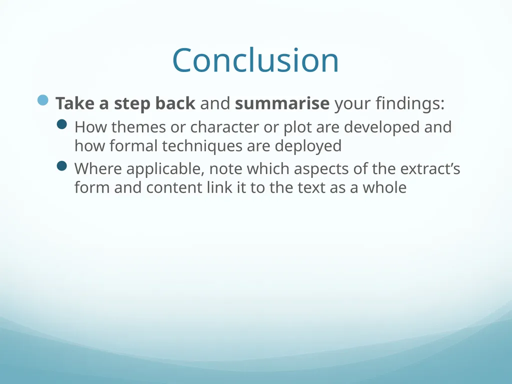 Commentary Writing Guidelines and FAQ Department - slide 8 of 21