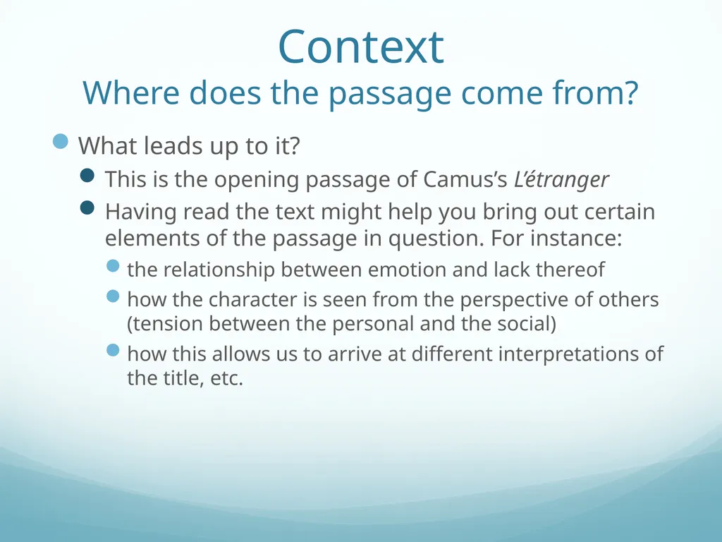 Commentary Writing Guidelines and FAQ Department - slide 10 of 21