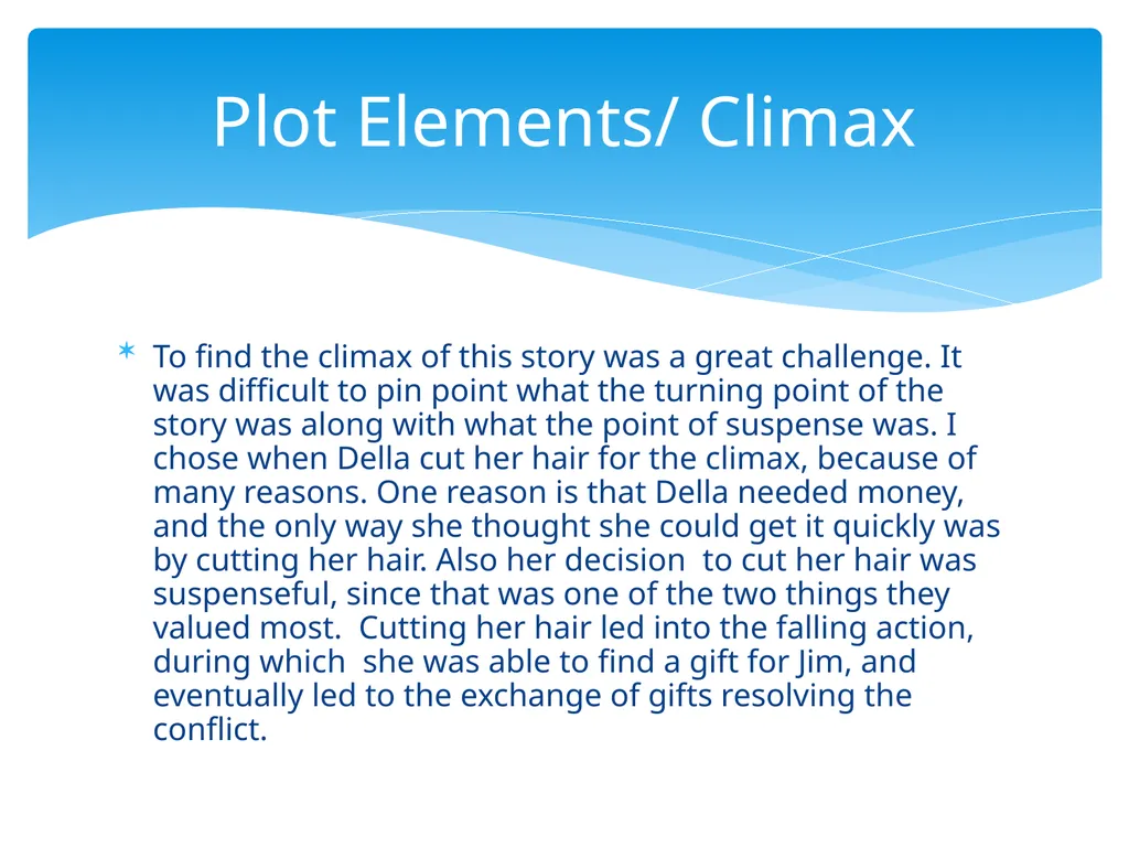 Final Project By: Tristen Mosier The Elements of - slide 8 of 14