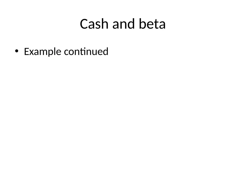 Capital Structure in a Perfect Market Chapter 14 - slide 33 of 40