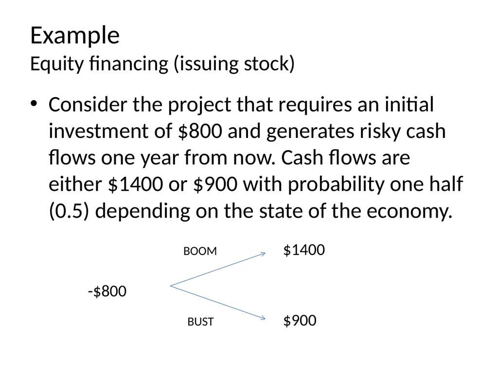 Capital Structure in a Perfect Market Chapter 14 - slide 4 of 40