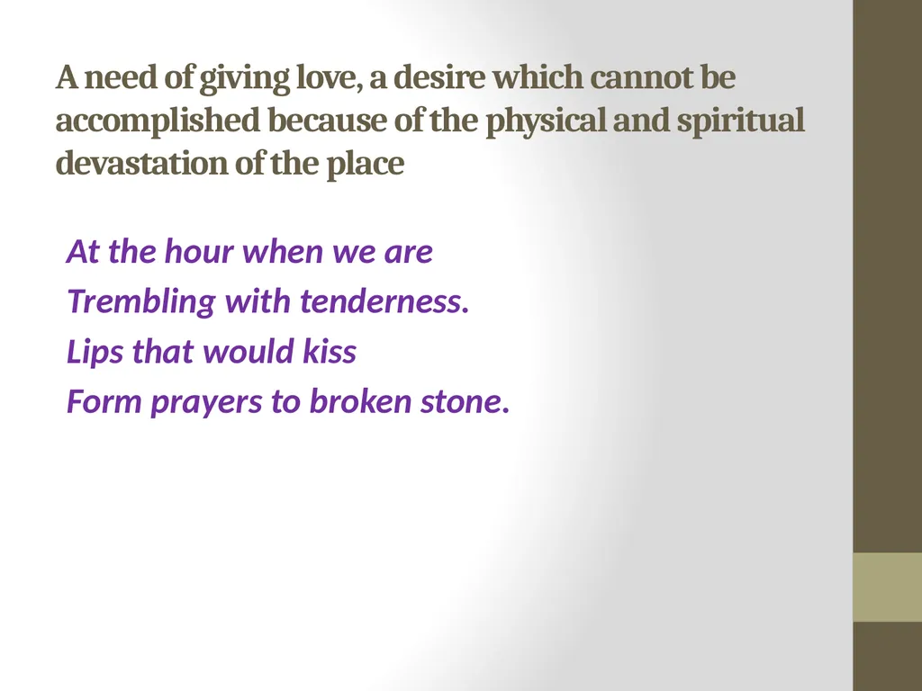 The Hollow Men by T.S. Eliot (1925) Analysis and - slide 18 of 20
