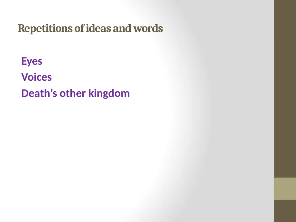 The Hollow Men by T.S. Eliot (1925) Analysis and - slide 9 of 20