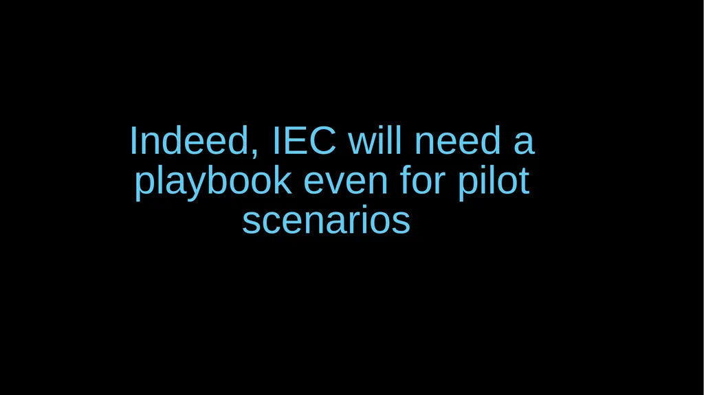 Pro’s & con’s of e-voting – a response Guy Berger - slide 14 of 15