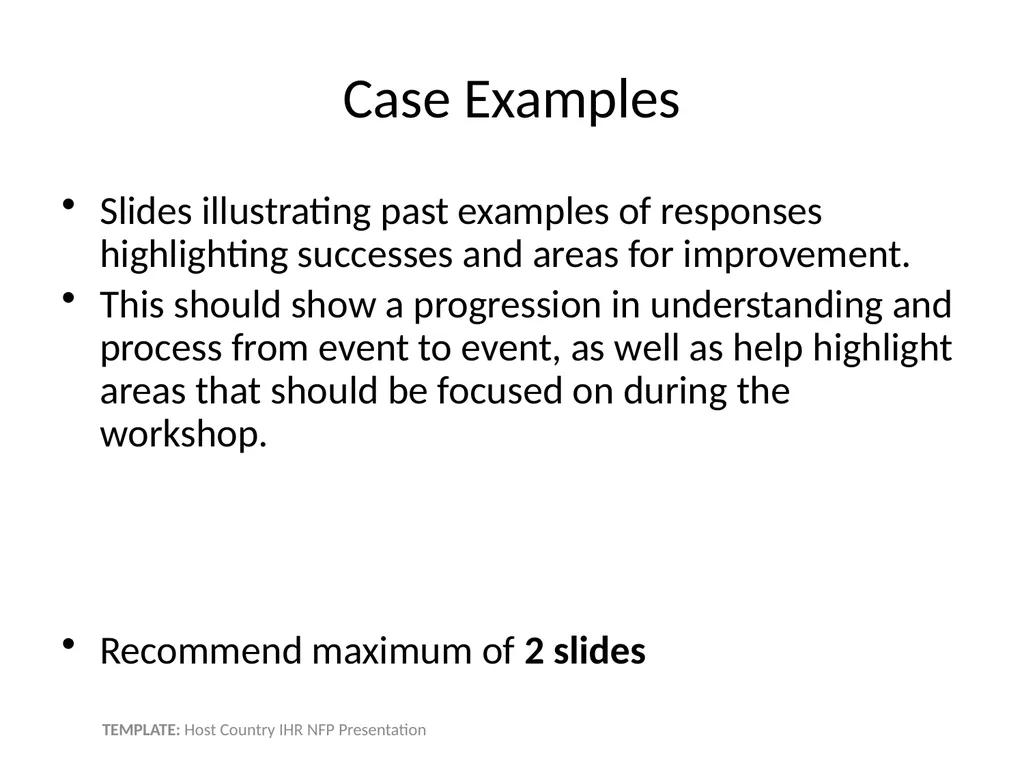 Host Country IHR NFP Presentation Name - slide 9 of 13