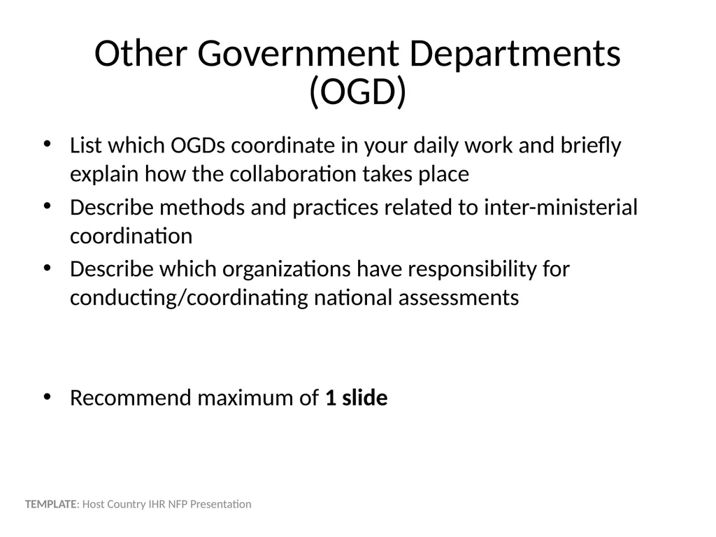 Host Country IHR NFP Presentation Name - slide 7 of 13