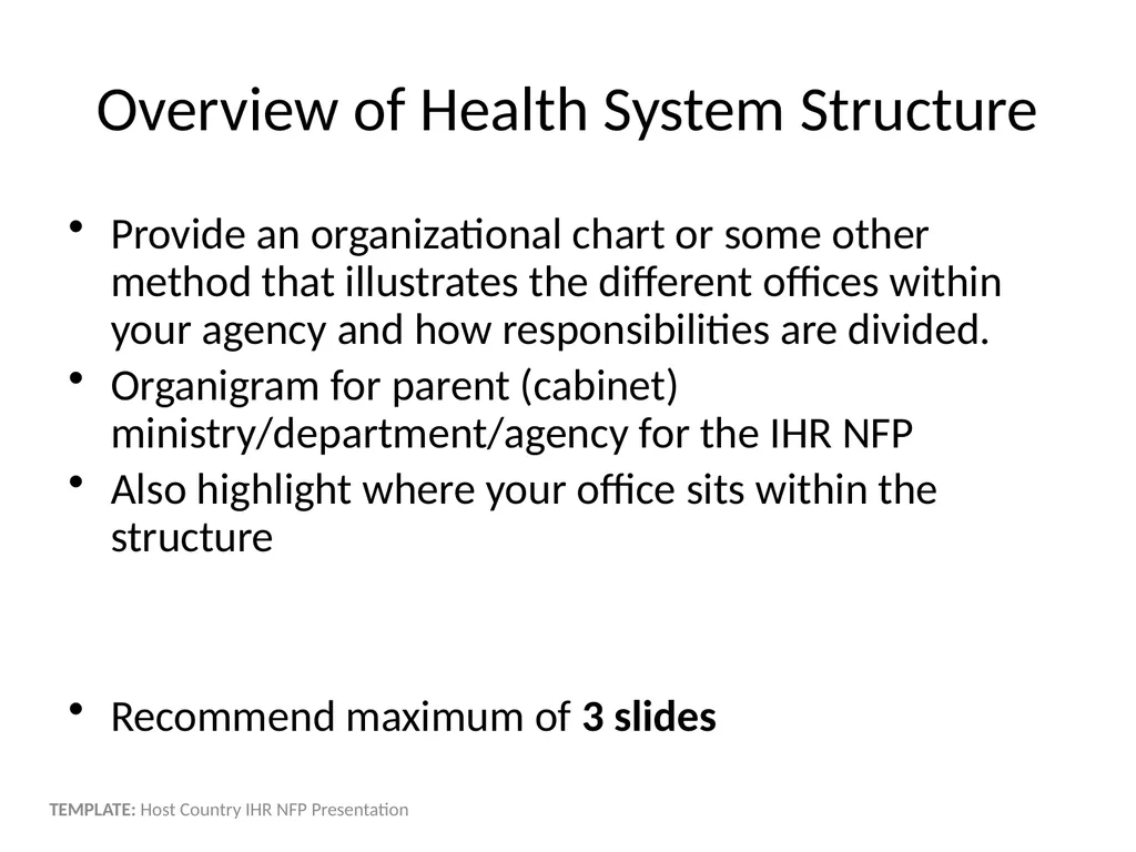 Host Country IHR NFP Presentation Name - slide 5 of 13