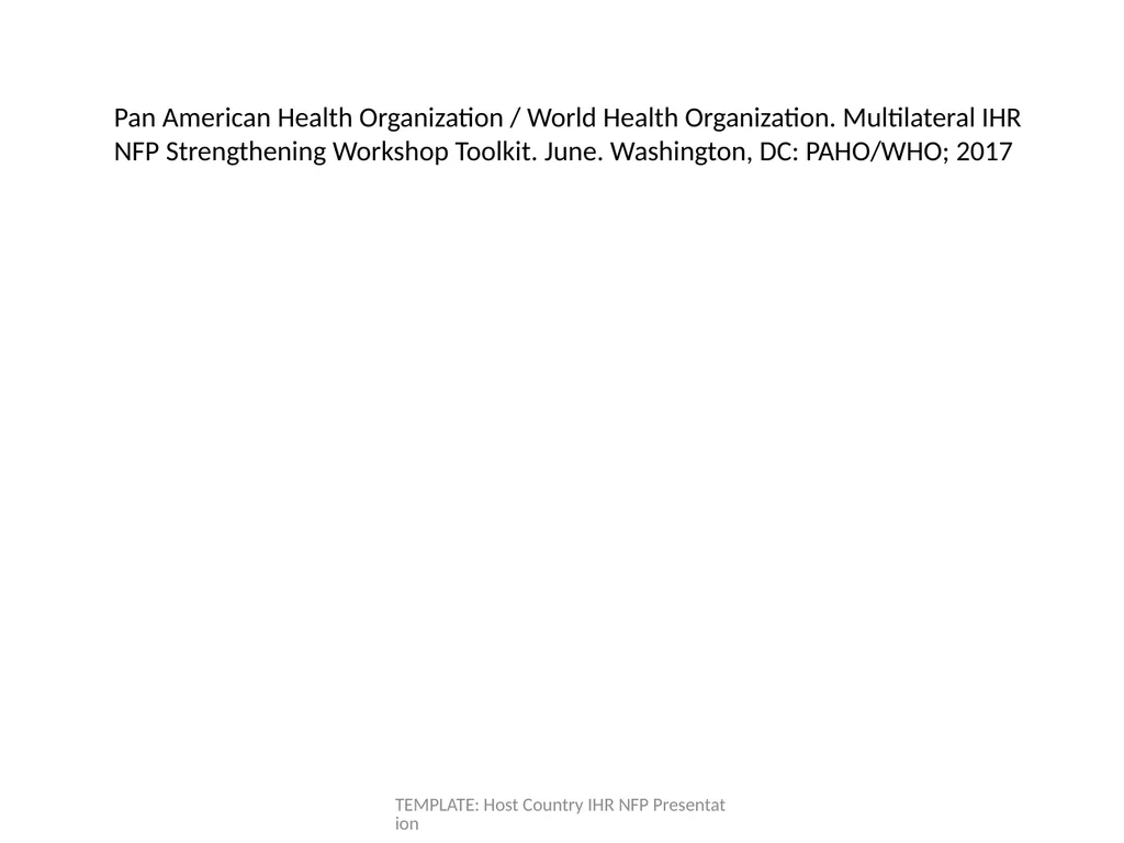 Host Country IHR NFP Presentation Name - slide 13 of 13