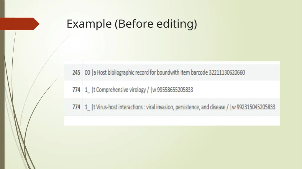 Host Bibliographic Records in Alma/Primo VE What - slide 10 of 24